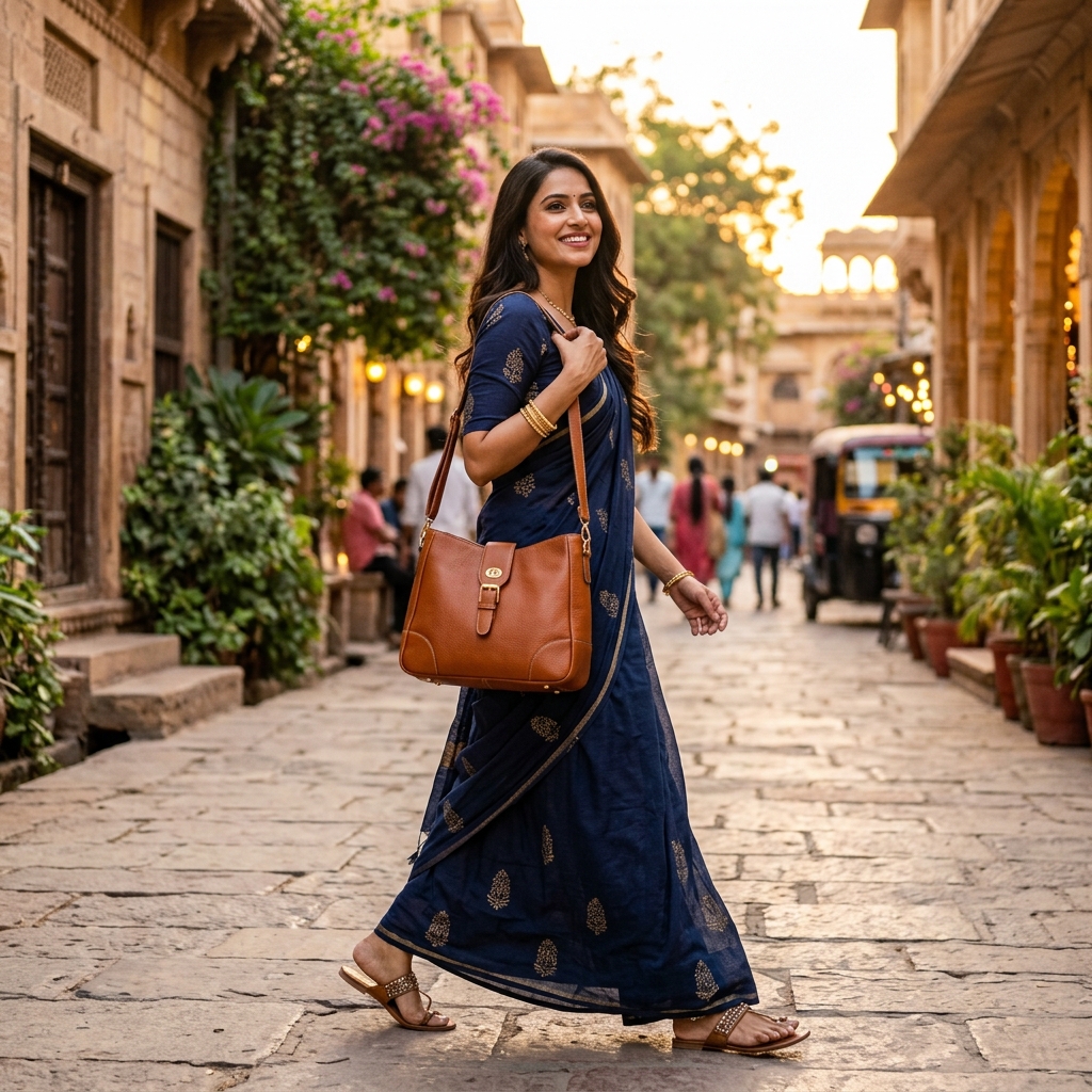 Confident Indian woman